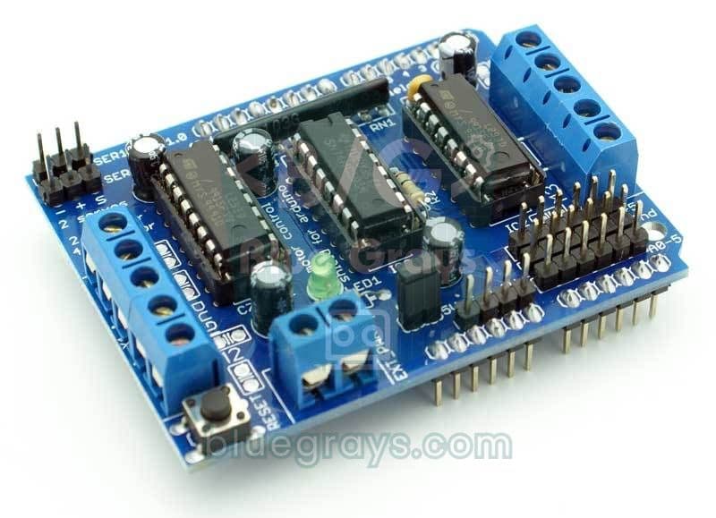 Schermata driver motore L293D