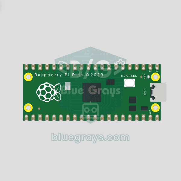 Raspberry Pi Pico Onboard LED Blink (GP25 Built-in LED)