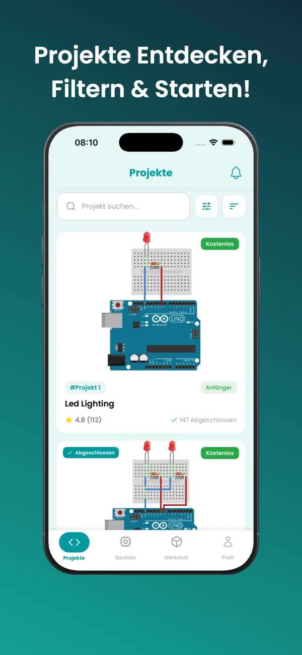Arduino-Projektbibliothek