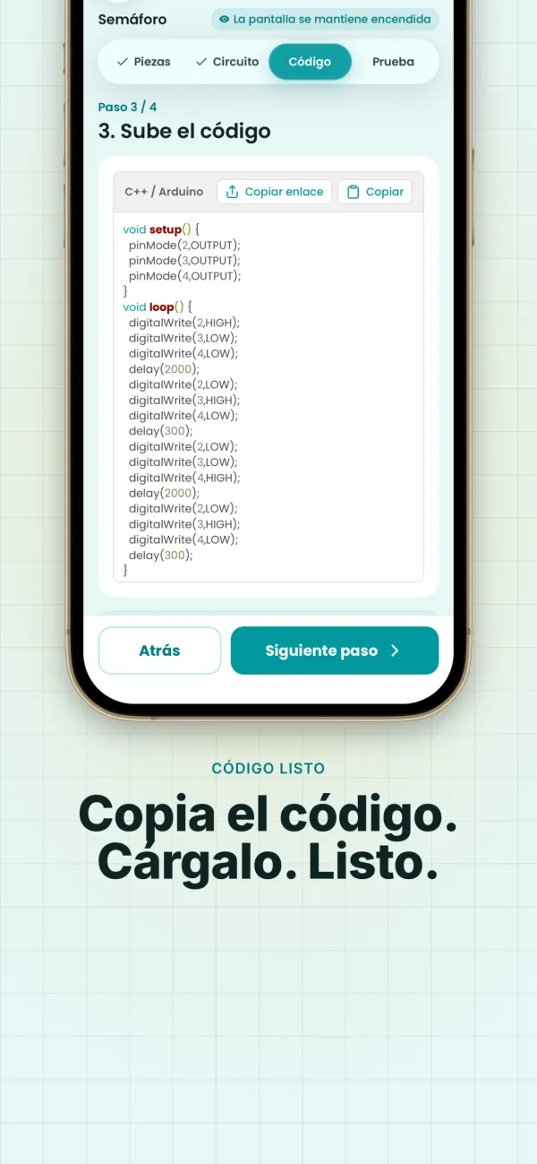 Código listo