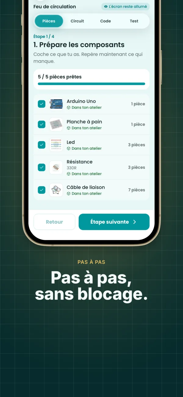 Montage pas à pas